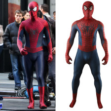 Spider-Man No Way Home Spider-Man Andrew Garfield Costume - Darker Tone Bodysuit Mask Spider Man Cosplay