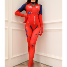 Darling in the Franxx Zero Two Costume - Red Blue Sexy Bodysuit Zero Two Cosplay