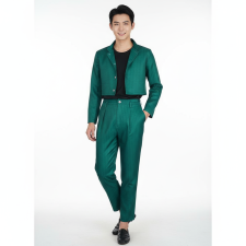 YuYu Hakusho Series Yusuke Urameshi Costume - Green Suit Yusuke Urameshi Cosplay