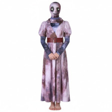 Dead By Daylight Sally Smithson Zombie Nurse Costume - Dress Mask Set Sally Smithson Cosplay