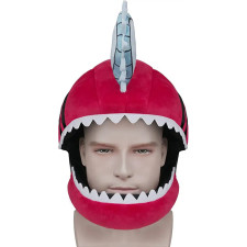 Denji Chainsaw Head Cover Plush Cosplay Costume Prop From Chainsaw Man