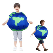 Kids Earth Vector Globe Costume - Earth Vector Globe Cosplay