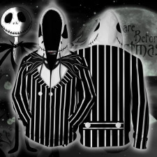 The Nightmare Before Christmas Jack Skellington Costume - Hoodie Jack Skellington Cosplay