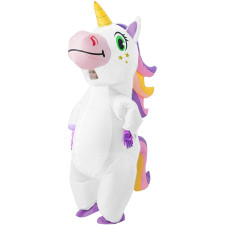 Unicorn Costume - Inflatable Rainbow Unicorn Cosplay