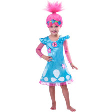 Poppy Trolls Hair Wig for Girls