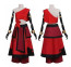 Avatar The Last Airbender Katara Red Costume Women Cosplay Costume