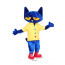Giant Pete The Cat Mascot Costume