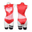 Hazbin Hotel Angel Dust Costume - Red Bodysuit Angel Dust Cosplay