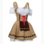 Bavarian Oktoberfest Beer Girl Costume Dress