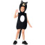 Girls Black Cat Costume - Dress Hat Black Cat Cosplay
