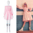 Stranger Things Eleven Costume - Pink Dress Eleven Cosplay