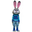 Giant Judy Hopps Zootopia Cosplay Halloween Costume Mascot