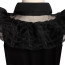 Wednesday Addams Costume - Girls Black Tulle Party Prom Dress Wednesday Series Cosplay