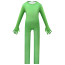 Kids Green Alien Costume - Bodysuit Mask Green Alien Cosplay