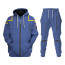 Star Trek Enterprise Starfleet Blue Uniform Costume - Hoodie Sweatpants Starfleet Blue Uniform Cosplay
