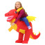 Red Dragon Inflatable Costume