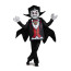 Kids Lego Vampire Deluxe Costume - Bodysuit Mask Full Set Lego Vampire Cosplay