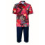 One Piece Live Action Monkey D. Luffy Costume - Hawaiian Shirt Set Monkey D. Luffy Cosplay