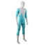 Incredibles Frozone Costume - Blue White Animated Style Bodysuit Mask Frozone Cosplay