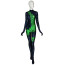 The Young Justice League Green Ivy Maddie Isley Costume - Black Green Bodysuit Green Ivy Cosplay