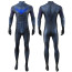 Marvel Titans Nightwing Dick Grayson Costume - Dark Blue Bodysuit Nightwing Dick Grayson Cosplay