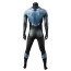 Young Justice Nightwing Dick Grayson Costume - White Logo Bodysuit Nightwing Cosplay