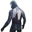 Spider-Man 2 Insomniac Venom Suit Costume - Light Blue Bodysuit Mask Insomniac Spider-Man Cosplay