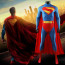 Superman Movie 2025 Superman Costume - Bodysuit Cape Set Superman Cosplay