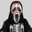 Scream VI Ghostface Mask - Bloody Ghostface Cosplay Costume Mask Prop