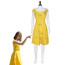 Lala Land Mia Costume - Flower Yellow Dress Mia Cosplay