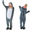 Kids Grey Shark Costume - Onesie Jumpsuit Grey Shark Cosplay