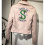 Riverdale South Side Serpents Costume - Pink Leather Jacket South Side Serpents Cosplay