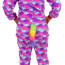 Kids Purple Scales Unicorn Costume - Onesie Jumpsuit Purple Scales Unicorn Cosplay