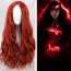 Wandavision The Scarlet Witch Wig - Scarlet Witch Wanda Red Hair Costume Wig Prop