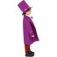 Kids Willy Wonka & the Chocolate Factory 1971 Willy Wonka Costume - Violet Coat Pants Set Willy Wonka Cosplay
