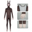 Labubu The Monsters Zimomo Costume - Brown Bodysuit Mask Set Zimomo Cosplay