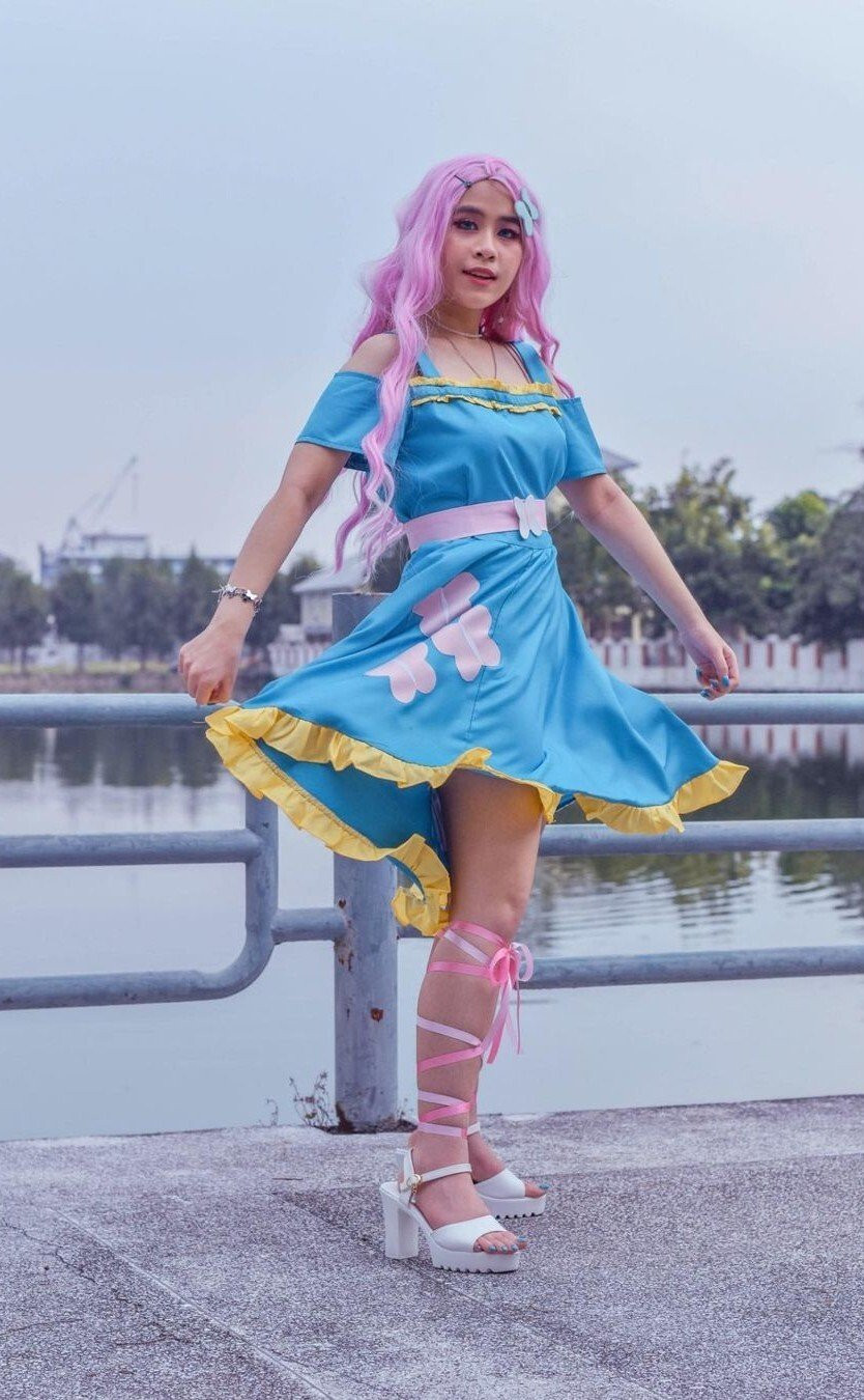 My Little Pony Equestria Girls Fluttershy Costume - Fluttershy Cosplay