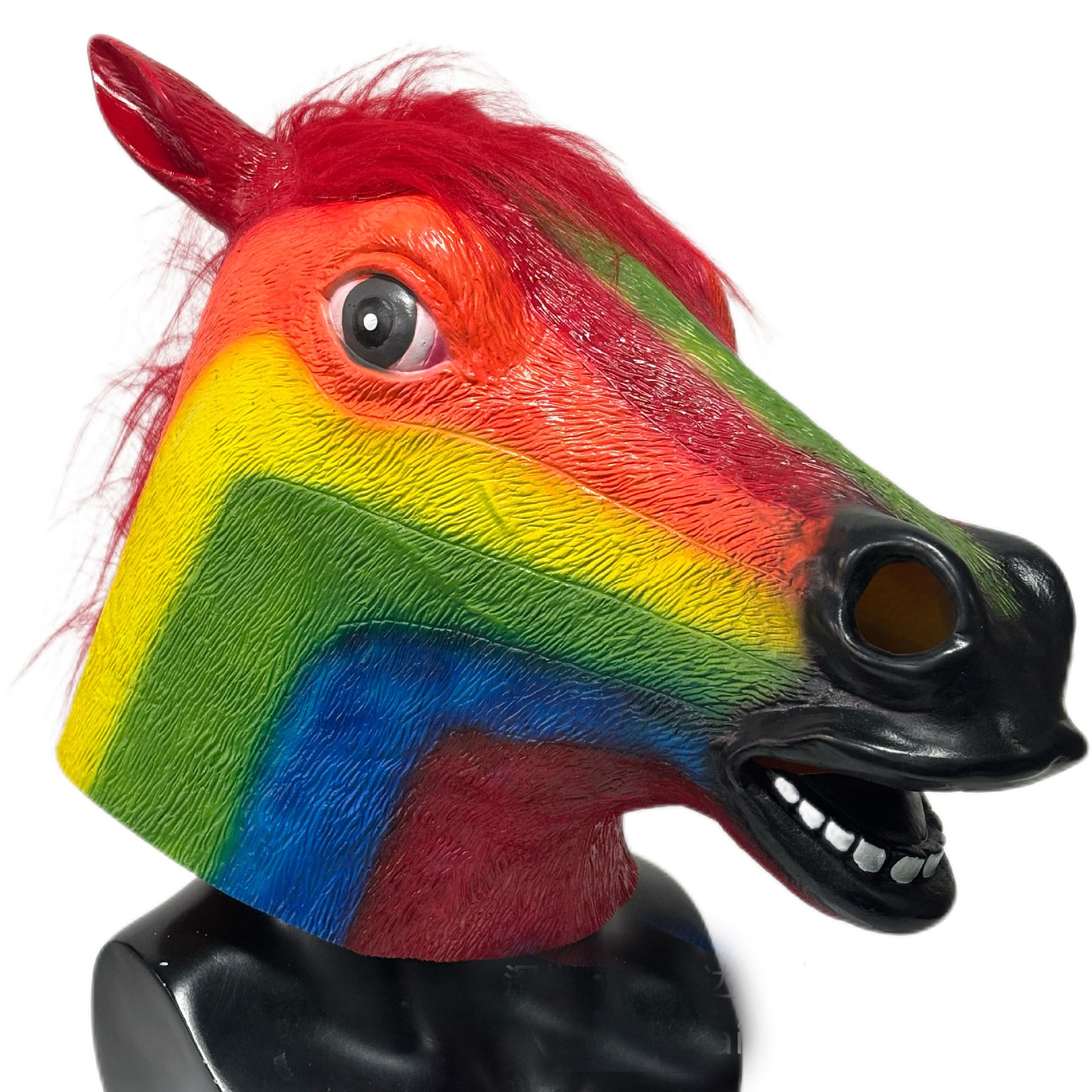 Rainbow Horse Mask Prop - Rainbow Horse Cosplay Costume Mask