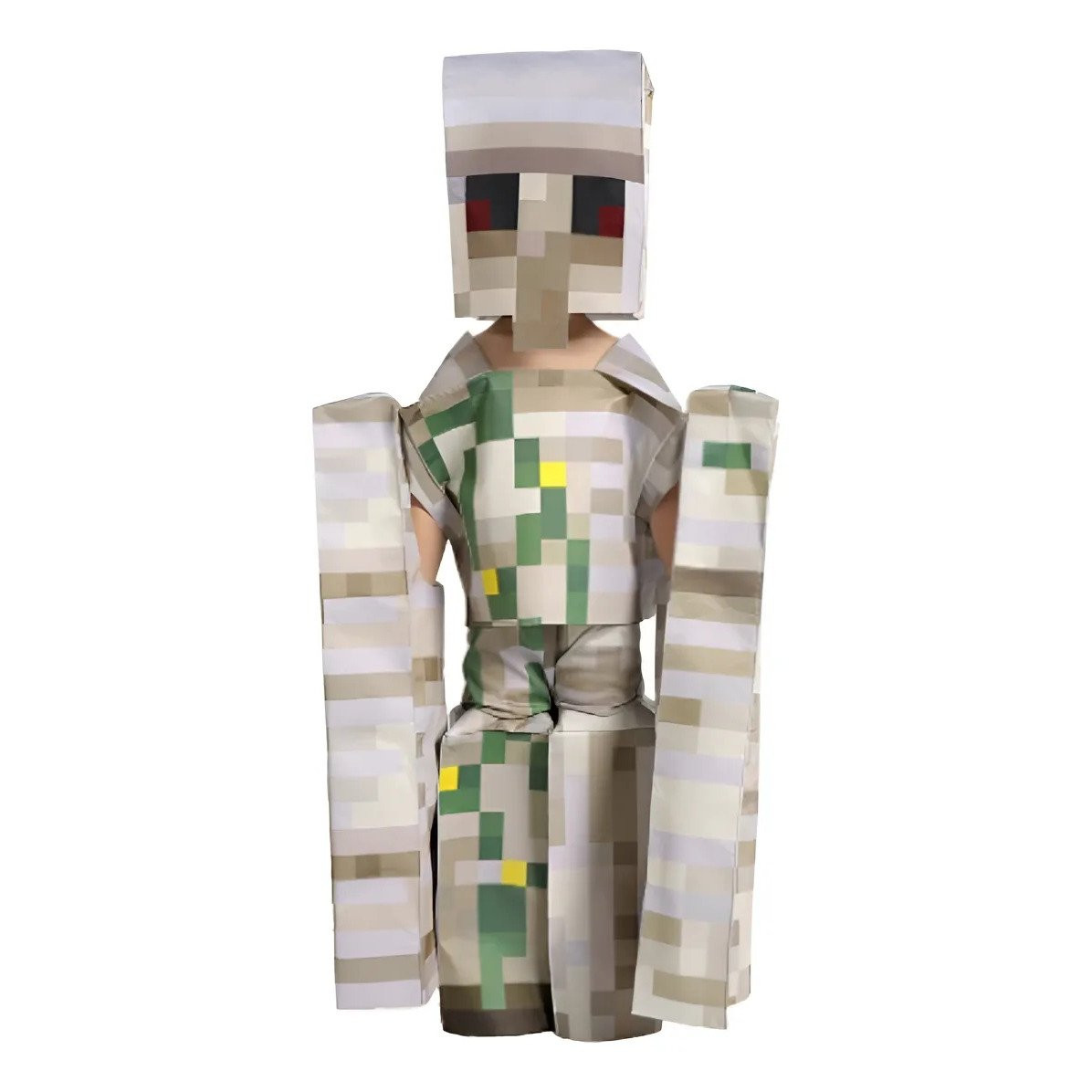 Kids Minecraft Iron Golem Costume - Mask Suit Iron Golem Cosplay
