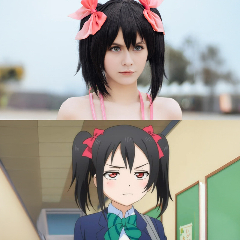 Love Live Nico Yazawa Wig - Nico Yazawa Costume Wig Prop