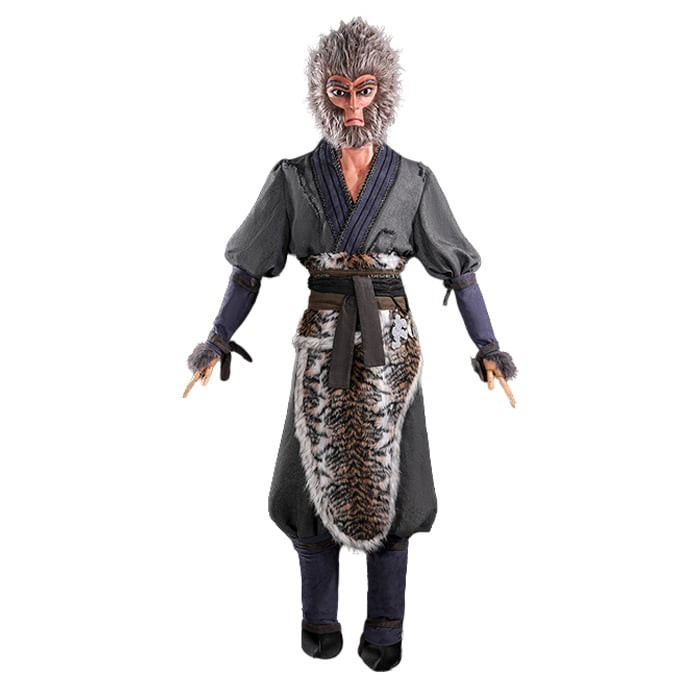 Black Myth: Wukong Tiger Hide Loincloth Costume - Robe Belt Set Wukong Tiger Hide Loincloth Cosplay