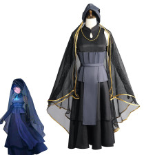 The Last: Naruto the Movie Hinata Hyuga Costume - Black Wedding Dress Hinata Hyuga Cosplay
