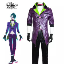 Suicide Squad Isekai Joker Costume - Jacket Short Set Joker Cosplay