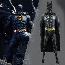 Batman 1989 Batman Costume - Bodysuit Cape Set Batman Cosplay