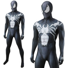 Marvel Rivals Venom With Eyes Costume - Bodysuit Mask Venom Cosplay
