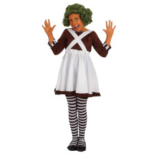 Female Charlie And The Chocolate Factory The Oompa Loompas Costume - The Oompa Loompas Cosplay