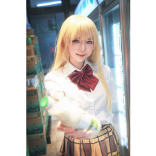 The Angel Next Door Spoils Me Rotten Mahiru Shiina Wig - Mahiru Shiina Cosplay Costume Wig