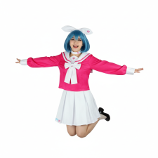 Blue Archive Arona Costume - Pink Shirt Skirt Arona Cosplay
