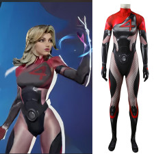 Marvel Rivals Invisible Woman Costume - Black & Red Bodysuit Invisible Woman Cosplay