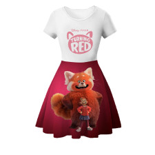 Turning Red Sportwear Cosplay Costume